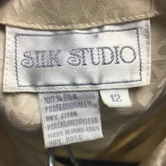 Silk Studio | Vintage Black & White Midi Dress - Picture 9 of 9